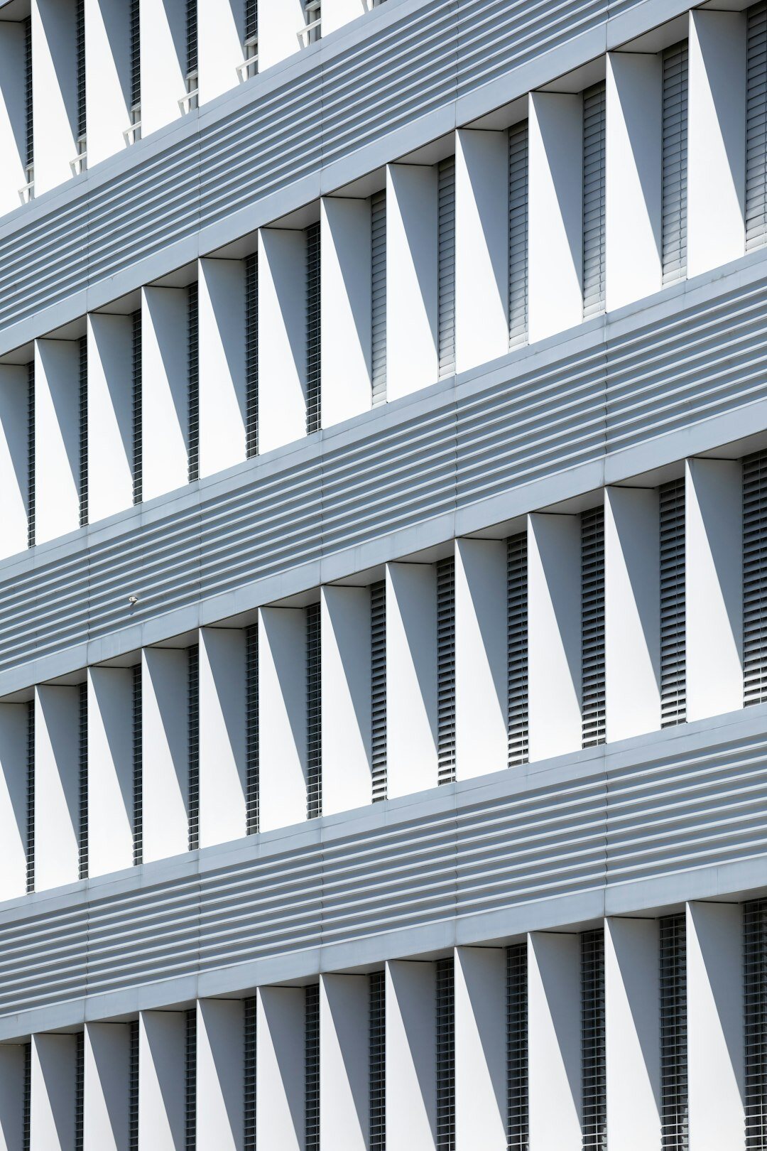 Modern bank headquarters building facade in Switzerland