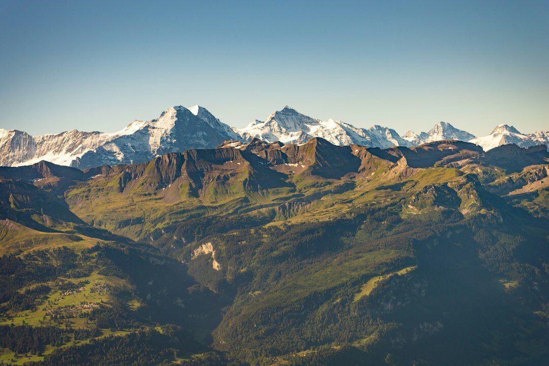 swiss mountains landscape